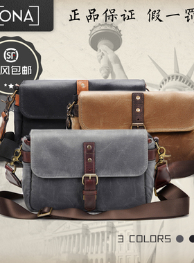 ONA The Bowery复古帆布适用徕卡索尼微单数码相机包摄影单肩背包