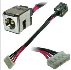 全新 华硕ASUS K50 P50 X5DC K40电源接口带线 头 ASUS DC JACK