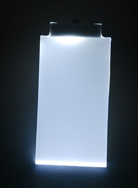 现货LED背光源 37*19*1.5白绿色背光源订制触摸按键背景光LED背光