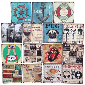 欧美复古做旧船舵 咖啡 锚酒吧咖啡馆个性装饰KTV 餐厅壁饰铁皮画