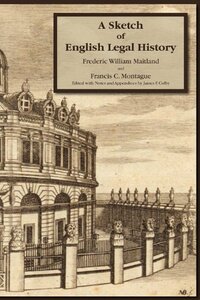 【预售】A Sketch of English Legal History