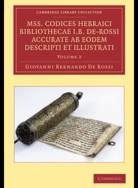 【预售】Mss. Codices Hebraici Bibliothecae I. B. de-Rossi