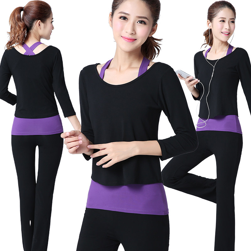 Emperor Xia Yoga suit suit Three-piece Suite Show thin Autumn and winter Long sleeve major Yoga Wear Dance costume Fitness clothingin the Sports/Yoga/Fitness/Fans supplies , Yoga , Yoga clothes  category - from Buy2taobao.com to provide professional Taobao agent buy service