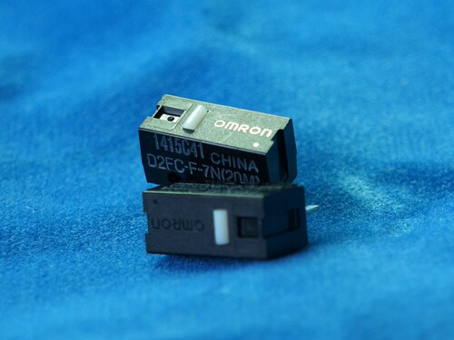 欧姆龙鼠标微动开关D2FC-F-7N 20M