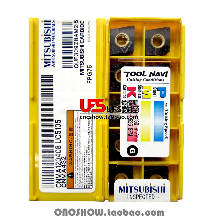 三菱 MITSUBISHI CNMA120408 UC5105 硬质合金 车铸铁  特价