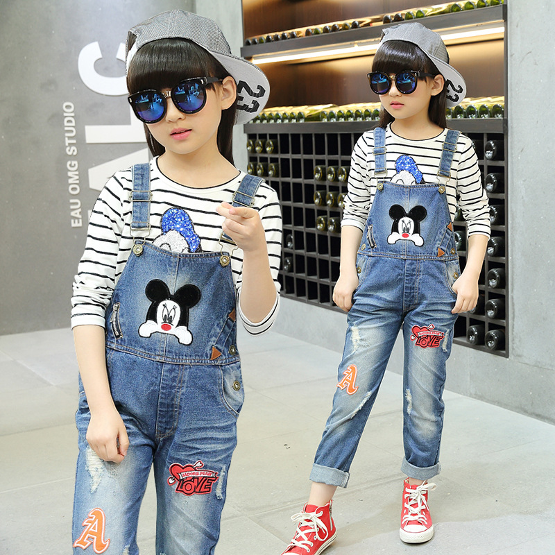 Pantalon fille en toile - Ref 2062107 Image 1