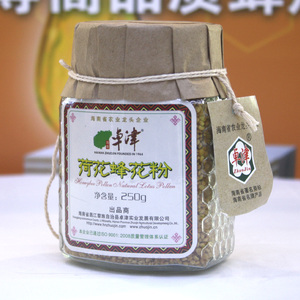 海南蜂产品 海南卓津 250克瓶装荷花粉包邮