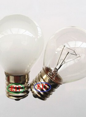 E16E17螺口仪器电梯灯泡110V120V25W40W灯泡磨砂灯泡国外台灯灯泡