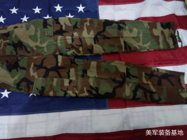 军版美军四色丛林作战裤BDU裤WOODLAND战术裤USMC作战库