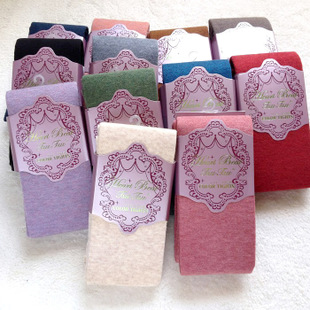 TSUTSU羊毛裤 秋冬加厚连裤袜 羊毛羊绒 保暖打底 连裤袜