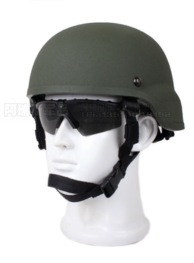 IDEAL美国战术头盔 MICH2000头盔 特种兵头盔 ACH野战头盔 OD绿色