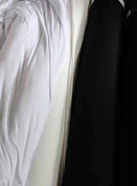 黑色针织布 白色服装布料 DIY 论斤卖 莫代尔 打底裤 内衣