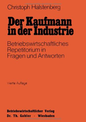 【预售】Der Kaufmann in Der Industrie: Betriebswirtsch...