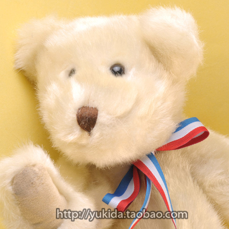 正版 台湾DanDee bear 坐姿泰迪熊 毛绒布艺类玩具公仔Teddy