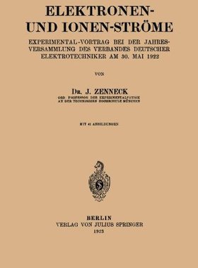 【预订】Elektronen- Und Ionen-Strome: Experi...