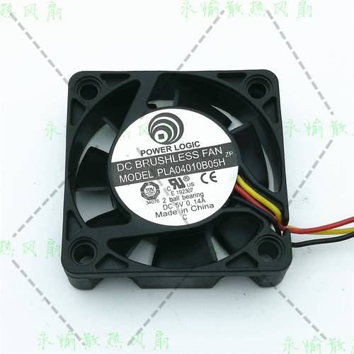 原装 动力 PLA04010B05H 5V 0.14A 4010 4CM 3线 南北桥 散热风扇