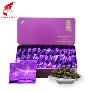 弘春茗茶特级茉莉花茶叶新茶浓香型茉莉花茶御谭飘香盒装150g包邮