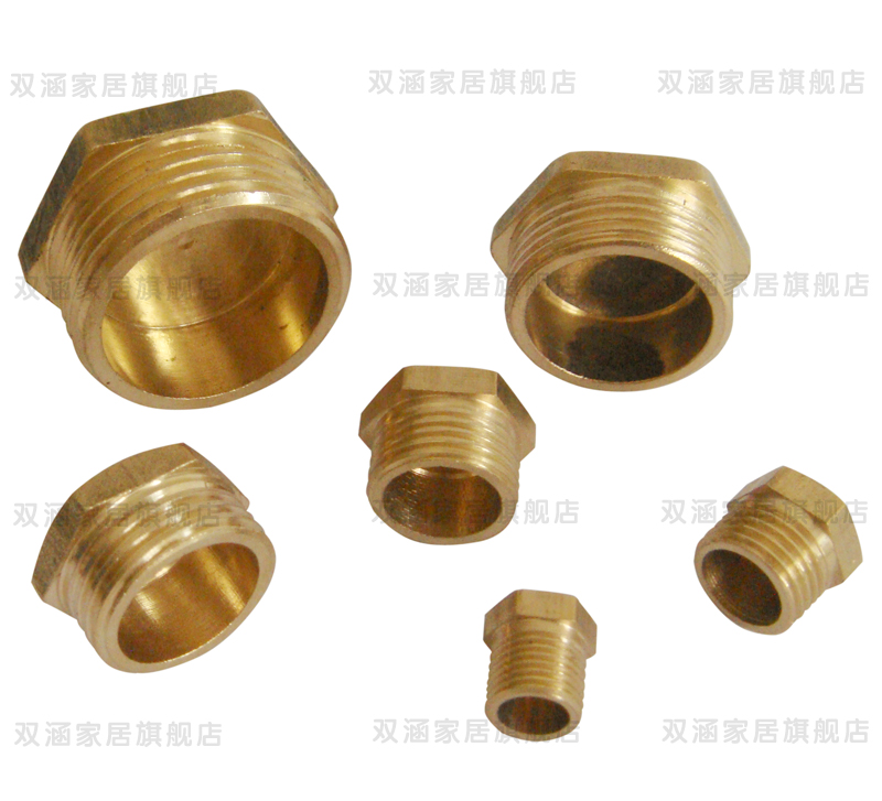 加厚外牙丝堵堵头铜堵头