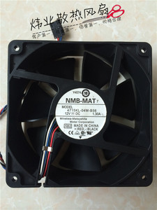 原装NMB 4715KL-04W-B56 12038 12cm 12V 1.3A暴力大风量散热风扇