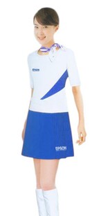促销服工作服定做啤酒牛奶饮料促销员服户外春秋季女长袖服装礼仪
