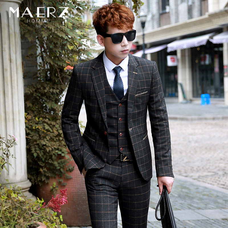 Costume homme MAERZ en coton pour automne - Ref 1578686 Image 1