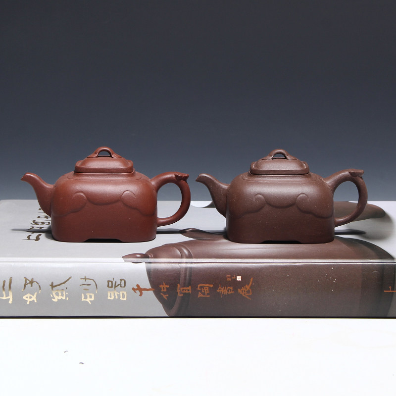 同乐壶庄宜兴紫砂壶名家手工一厂八十年代回流老壶小四方如意