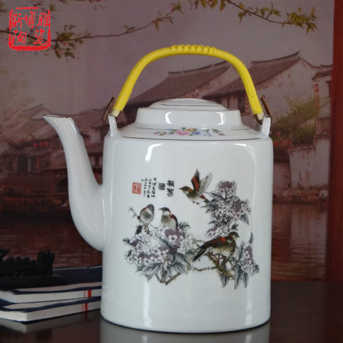景德镇大容量耐高温防爆凉水壶
