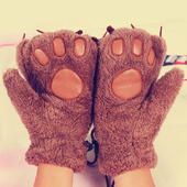 Gants pour enfants HALFPART en laine - Ref 2145285 Image 3