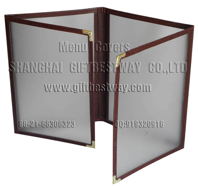 订制a5a4a3各种尺寸透明酒水单