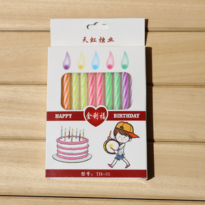生日蜡烛/五彩蜡/蜡烛/派对蜡烛/高档蜡烛/蛋糕蜡烛/好包装彩色