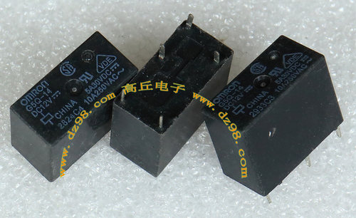 OMRON G5Q-14 12VDC 250V 10A 继电器