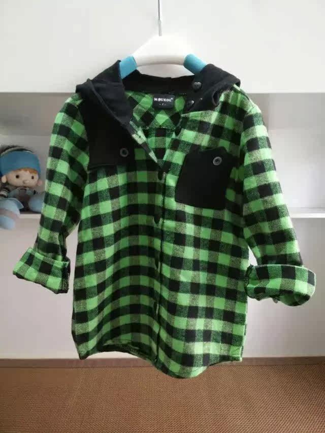 Chemise garcon à manche longue - Ref 2078107 Image 1