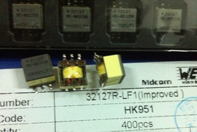 贴片变压器32127R-LF1  9X7.5X7.5MM 6脚4线 32127 12UH：300UH