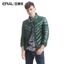 艾莱依2015<em>冬装</em>新款<em>男士</em>休闲<em>外套</em>立领保暖短
