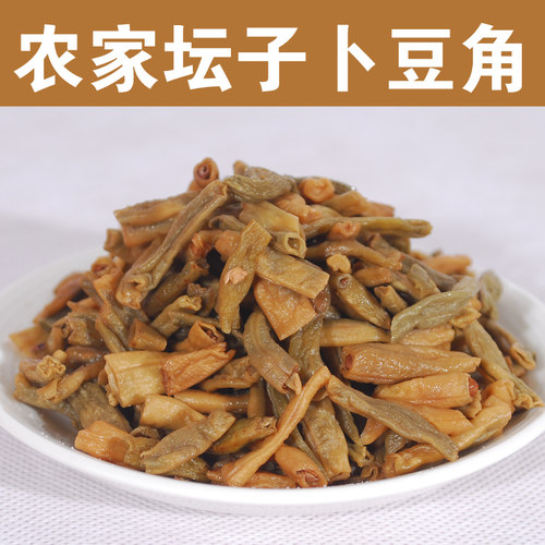 湖南特产益阳酸豆角卜豆角坛子菜农家自制酸豆角下饭菜外婆菜包邮 - 封面