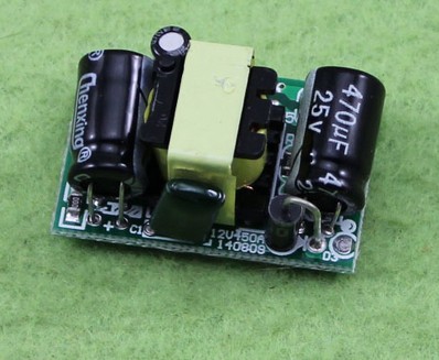 精密12V450mA(5W)开关电源模块/LED稳压模块/AC DC降压模块(C6B1)