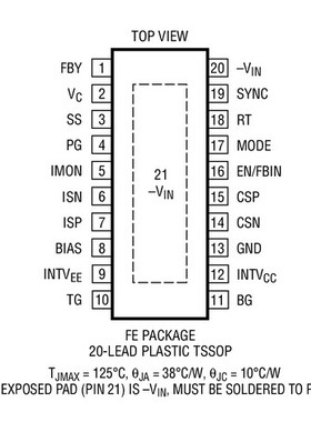 进口原装  LT8709EFE LT8709IFE LT8709 TSSOP 现货可直拍