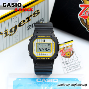 CASIO G-SHOCK x 阪神老虎2005限定 DW-5600VTTORA-1TJR 全新现货
