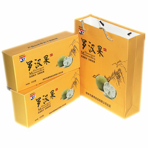 康博100g*2罗汉果茶叶礼盒脱水罗汉果仁茶礼果心芯广西桂林特产