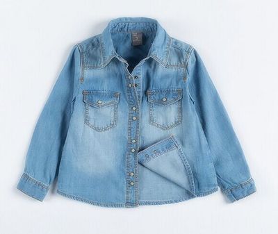 Chemise enfant à manche longue - Ref 2083267 Image 1