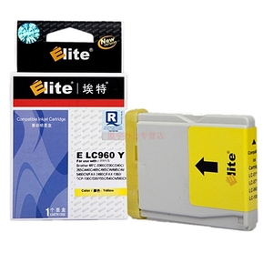 埃特（Elite） E LC960 黄色墨盒 适用兄弟MFC-3360C/230C/240C