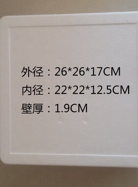 方形圆形披萨饼6寸方型圆泡沫箱