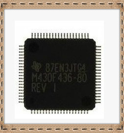 MSP430F436IPNR  M430F436-80 M430F436REV QFP80 全新原装
