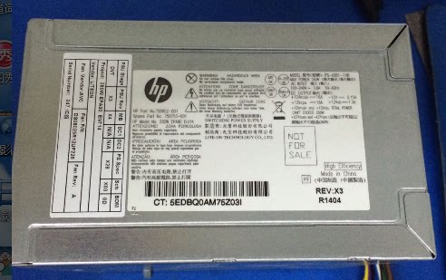 HP 758652-001 758753-001 PS-4281-1HB 280W EPA90 HP电源