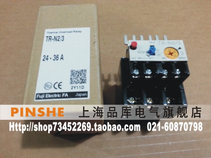 《原装正品》富士  热过载继电器 TR-N2/3