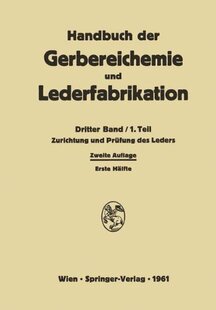 【预订】Zurichtung Und Prufung Des Leders