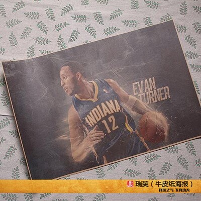 埃文特纳海报EvanTurner凯尔特人队NBA球星宣传画 Boston Celtics