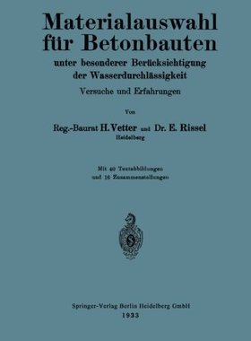 【预订】Materialauswahl Fur Betonbauten Unte...