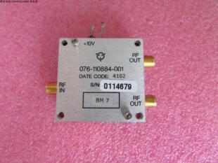 进口 076-110884-001  4-8GHz SMA射频微波一分二同轴有源功分器