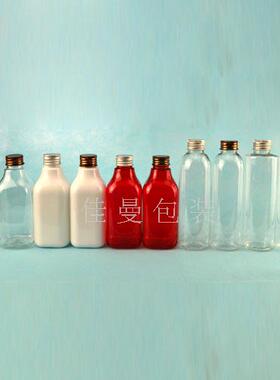 200mlPET塑料分装瓶 乳液沐浴露洗发水分装瓶 配铝盖 金属盖